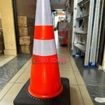 Rubber Road Cone 75cm