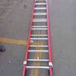 2x10 extension fiberglass ladder