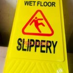 Wet /slippery floor