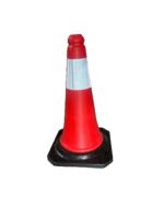 50cm plastic safety cone - Image 2