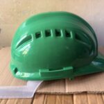 Green vaultex helmet